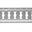 Такелажная рейка HITCH ETR3000, E-Track, L=3м, сталь Такелажная рейка HITCH ETR3000, E-Track, L=3м, сталь